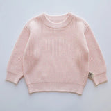 Girl Sweater 100 % Cotton Oversize Toddlers Warm Sweater
